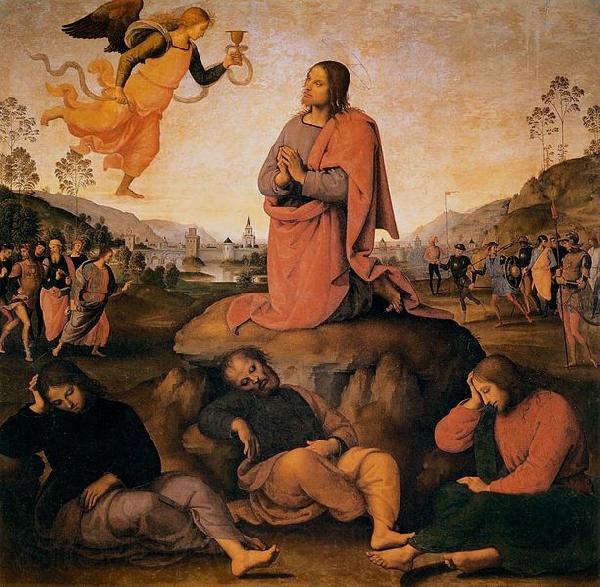 Pietro Perugino Prayer in the Garden Norge oil painting art